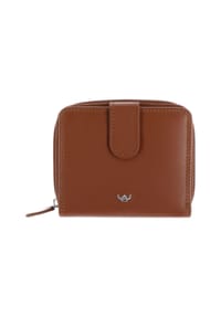 Golden Head® Polo - Polo Geldbörse RFID Schutz Leder 10.5 cm - cognac