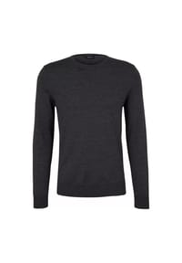 JOOP! - Herren Strickpullover - JK-01Denny, Rundhals, Feinstrick, Wolle, uni - Blau