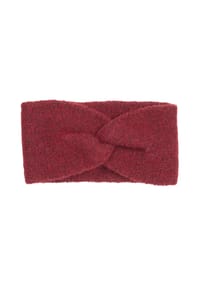 Seasons of April - Stirnband FIONA für Damen, One Size, für Winter & Herbst mit Twist, Knoten - Army Grün
