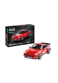 Revell® - Fahrzeug-Modell-Set Geschenkset 50 Years of the Porsche 911 Turbo, 86 Teile, 1:24 - 