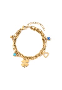 timi OF SWEDEN - Armband Edeline mit Charms - gold