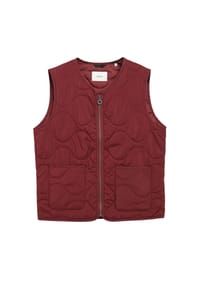 s.Oliver - Steppweste, Reißverschluss, für Herren - 3901 RED