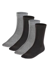 FALKE - Kinder Socken, 4er Pack - Happy, Kurzsocken - Dunkelblau