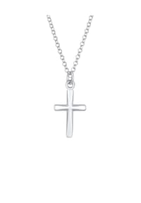 elli. - Halskette Kreuz Filigran 925 Sterling Silber Kommunion - Gold