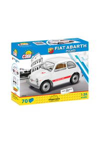 COBI - Klemmbausteinset " Youngtimer Collection 1965 Fiat 500 Abarth 595 " - 