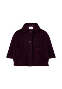 CARTOON - Cape mit aufgesetzten Taschen - Dark Dahlia