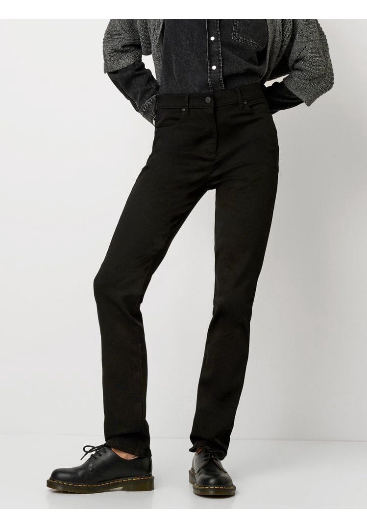 Toni Jeanshose, Five-Pocket, Dehnbund, FüR Damen, Schwarz, 38