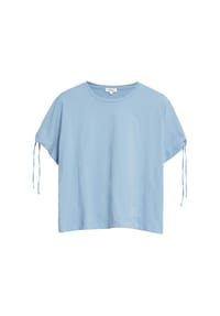 s.Oliver - T-Shirt, Tunnelzug, für Damen - 0100 WHITE