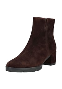 hōgl - Veloursleder Stiefelette - Dunkelbraun