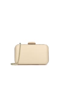 kazar - Cremefarbene Damen-Clutch-Tasche - Beige