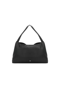 KAZAR STUDIO - Schwarze Trapezhandtasche mit Schulterriemen - Schwarz