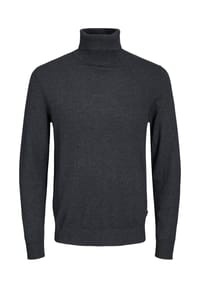 JACK & JONES - Rollkragenpullover EMIL Pullover - Schwarz