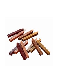 LOBERON - Siegelwachs 12er Set Movique braun/rot/gold - braun/rot/gold