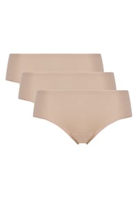 CHANTELLE - Damen Shorty 3er Pack - SoftStretch, nahtlos, unsichtbar - 11 SCHWARZ