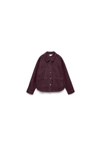 VERO MODA® - Übergangsjacke Jamie, Baumwolle, für Damen - 186320 WINETASTING