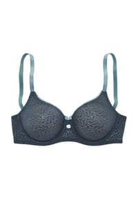 LASCANA - Minimizer-BH Perfect Basics, Schleife, für Damen - 29282 CORNFLOWER-B
