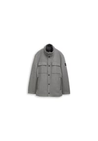 TOM TAILOR - Jacke - light stone grey wool twill