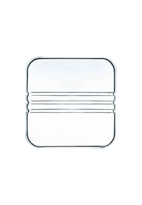Nachtmann - Aschenbecher Cigar 16,8 x 16,8 cm transparent - transparent