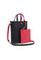 LACOSTE Damen Handtasche - Vertical Shopping Bag, Wendetasche, Two Tone, 29x22x10cm (HxBxT) Bild 1