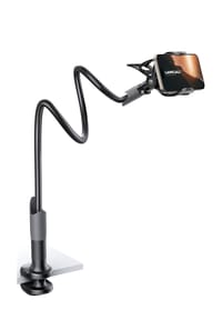 MANIKE - Pro Handy Halter für Bett - schwarz