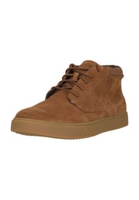 CLARKS® - Schnürboots Lydford Mid mit herausnehmbarer Innensohle - 1224 Cola Suede
