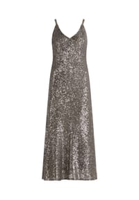 Vera Mont - Abendkleid mit Pailletten - Grey Olive