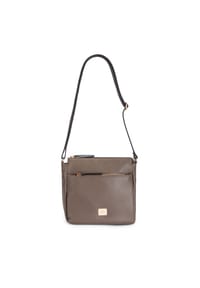 L.CREDI BUDAPEST - Umhängetasche, Kunstleder, für Damen - CREME