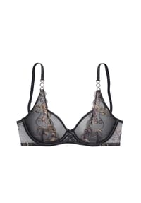 LASCANA - Bügel-BH Kaya, Stickerei, für Damen - 4215 BLACK