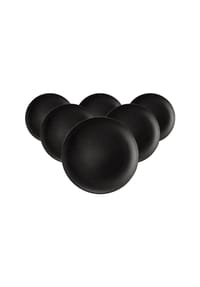 Seltmann Weiden Brotteller Liberty Velvet Black ø 17,7 cm 6er Set schwarz - LIBERTY VELVET BLACK - schwarz