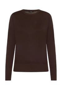 zero - Feinstrickpullover mit Stehkragen - Black Beauty