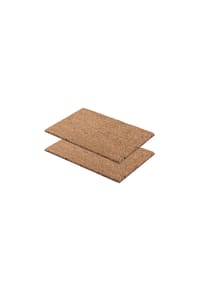 ASTRA ® - Rutschfeste Fußmatte KEIRA 2ER SET - Natur - 40 x 60 cm