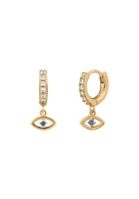 NOELANI - Damen Creolen, 925er Silber - GOLD
