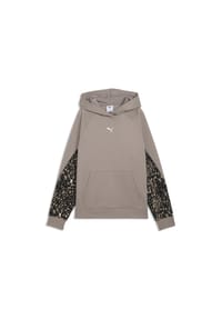 PUMA® - Hoodie Animal Remix, Kängurutasche, für Damen - MOUSE GRAY