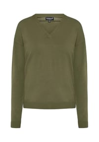MANGUUN collection - Pullover, V-Ausschnitt, für Damen - 1 PALE MAUVE