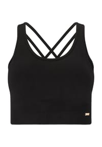 ENDURANCE ATHLECIA - Sport-BH Aideny in nahtlosem Design - 1001 Black