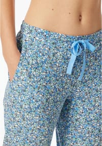 Schieser Damen Woven Shorts - Bequeme Schlafhose Mit Taschen