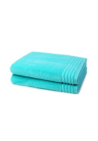 VOSSEN® 2 X Duschtuch im Set Vienna Style Supersoft - Vienna Style Supersoft - Apricot