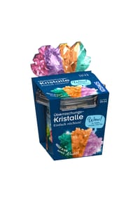 KOSMOS - Überraschungs-Kristalle selbst züchten, Experimentierkasten, Experimente, Kristallzucht, ab 10 Jahren - 