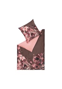 SCHÖNER WOHNEN KOLLEKTION - Satin Bettwäsche AMALIA - Burgundy
