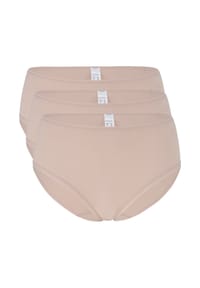 Speidel. - Maxi Slip 3er-Pack Softfeeling - Beige / weiß