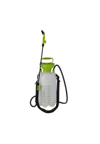 COFI - Garten-Handdrucksprüher 5L – Präzise Dosierung von Dünger, Schädlings- und Reinigungsmitteln - Weiß-Grün 18 x 46