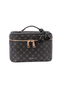 JOOP! - Damen Kosmetiktasche - Cortina 1.0 Flora Washbag mhz, Cornflower, Logo, 17x24x13cm (HxBxT) - Dunkebraun (Seal Brown)
