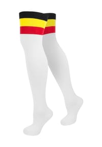 normani® - Overknees Color-Bund - Schwarz