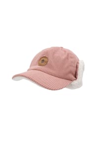 maximo® - KIDS-Cap mit Ohrenteil, Futter - ash rose