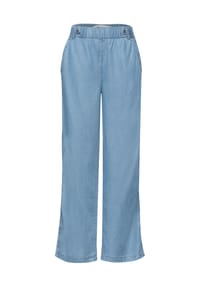 Street One - Stoffhose, Knopf-Details, für Damen - 17057 LIGHT BLUE