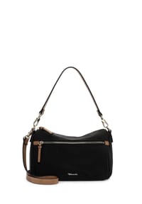Tamaris GERTRAUD - Schultertasche, Kunstleder, Reißverschluss, für Damen - 100 BLACK