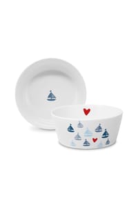 ppd - Müslischale Seaside Sailing Trend Bowl, Ø 15 cm - Mehrfarbig