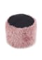 Kayoom Sitzkissen Fellpouf Bobtail 125 rosa - grau – Eiche Bild 11