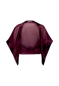Vera Mont - Chiffonstola mit 3/4 Arm - Dark Emerald