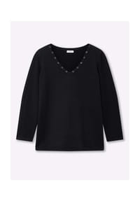 sheego - Pullover - bordeaux